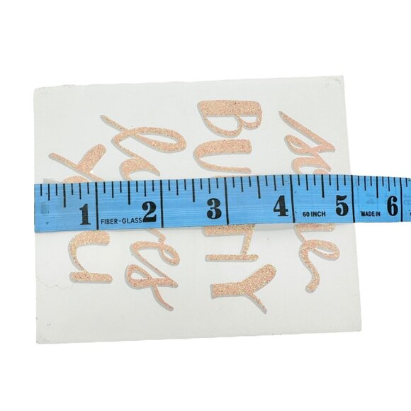 Easter Wooden Box Signs Pair Primitives By Kathy White Pink Glitter New - Picture 9 of 10